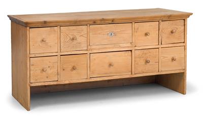 Low rustic sideboard, - Rustic Furniture