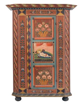 Upper Austrian rustic cabinet, - Mobili rustici