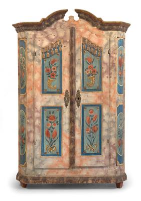 Provincial Neo-Classical cabinet, - Rustic Furniture