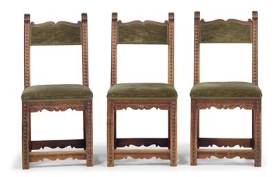 Set of 6 armchairs, - Rustic Furniture