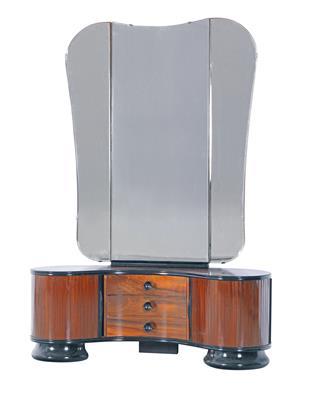 Art Deco dressing table or Psyche, - Furniture