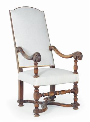 Baroque armchair, - Furniture