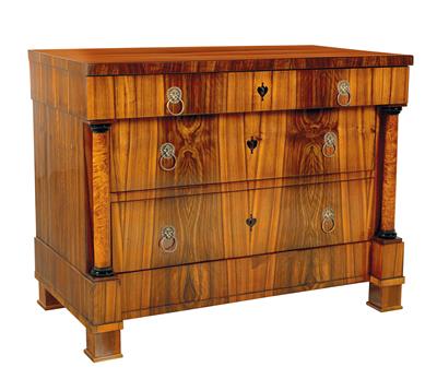 Biedermeier chest of drawers, - Furniture