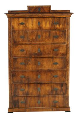 Biedermeier pier cabinet, - Furniture