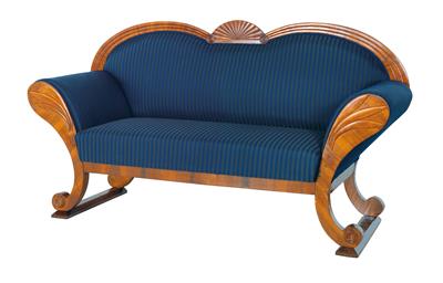 Biedermeier sofa, - Furniture