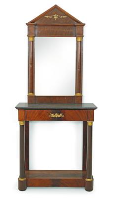 Console table with mirror, - Nábytek, koberce