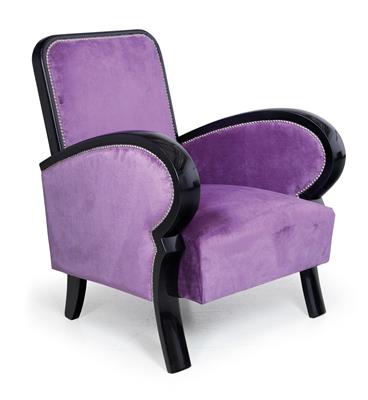 Art Deco-Fauteuil, - Möbel und dekorative Kunst