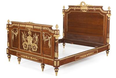Grand French bed, - Furniture and the decorative arts