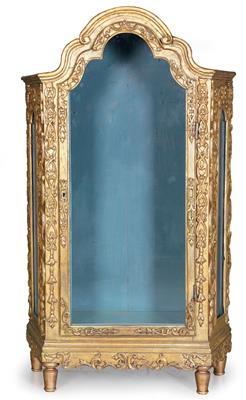 Small Baroque vitrine, - Mobili e arti decorative