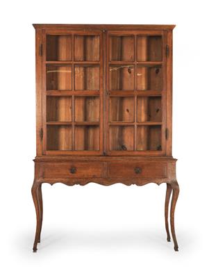 Baroque display cabinet, - Castle Schwallenbach - Collection Reinhold Hofstätter (1927- 2013)