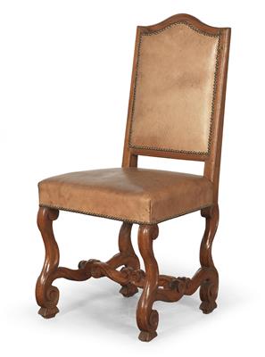 Early baroque armchair, - Castello Schwallenbach - Collezione Reinhold Hofstätter (1927- 2013)