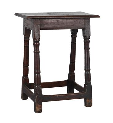 Early baroque side table, - Castello Schwallenbach - Collezione Reinhold Hofstätter (1927- 2013)