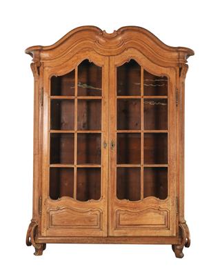 Large baroque display cabinet, - Castle Schwallenbach - Collection Reinhold Hofstätter (1927- 2013)