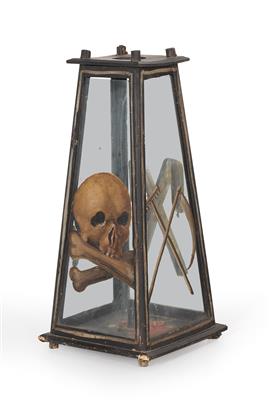 Memento Mori grave lantern - Castle Schwallenbach - Collection Reinhold Hofstätter (1927- 2013)