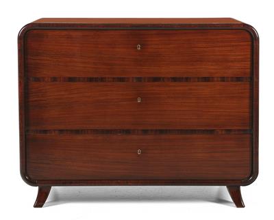 Art Deco chest of drawers, - Mobili