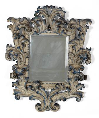 Baroque salon mirror, - Furniture