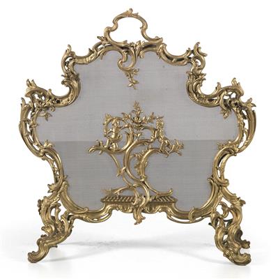 Fire screen, - Furniture