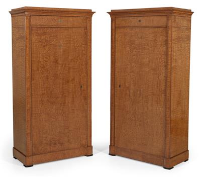 Pair of Biedermeier pier cabinets, - Furniture