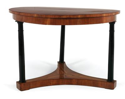 Round Biedermeier table, - Nábytek, koberce