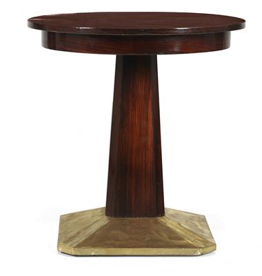Round Art Nouveau table, - Nábytek, koberce