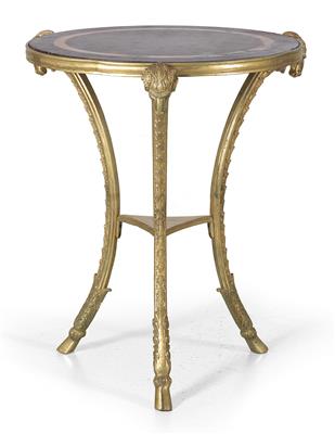 Round table or guéridon, - Nábytek, koberce