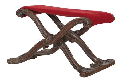 Rare model of a folding stool, - Nábytek, koberce
