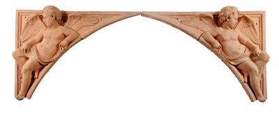 Architectural or facade elements in the form of an arch, - Rustic Furniture