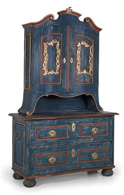 Cabinet on chest, - Mobili rustici