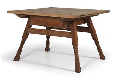 Rustic table or “Schrägpfostentisch”, - Rustic Furniture