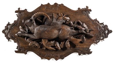 Large hunting wall decoration, - Mobili rustici