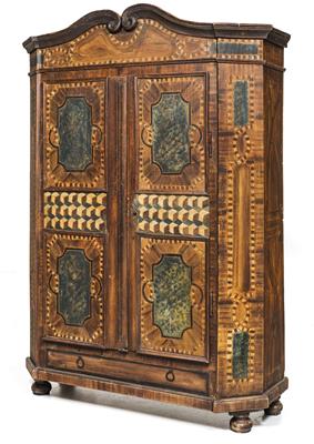 Upper Austrian rustic cabinet, - Mobili rustici