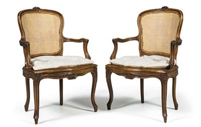 Pair of armchairs, - Rustic Furniture