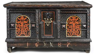 Provincial coffer, - Mobili rustici