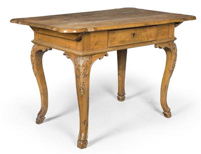 Provincial rectangular table, - Mobili rustici