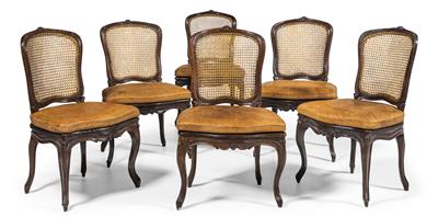 Set of 6 chairs, - Mobili rustici