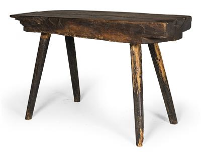 Unusual rustic work bench, - Rustikální nábytek