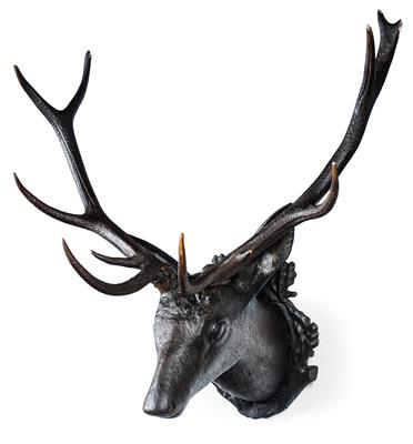 Red deer wall decoration, - Rustic Furniture