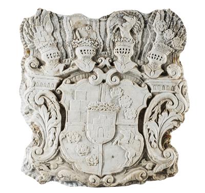 Coat of arms, or Arms of Alliance, - Rustic Furniture