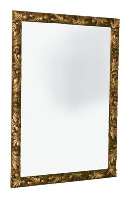 A large rectangular wall mirror, - Selected by Hohenlohe