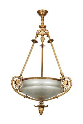 A Neoclassical ceiling lamp, - Selected by Hohenlohe