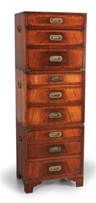 Three-part chest of drawers, - Nábytek