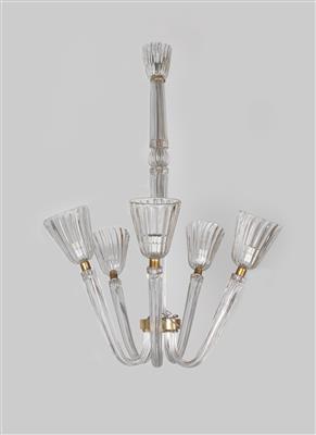 Art Deco chandelier, - Furniture and Decorative Art
