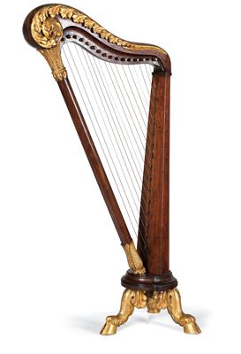 Rare model of a harp, - Nábytek