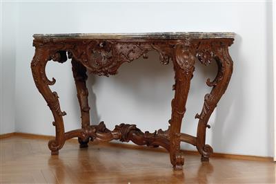 A Baroque console table, - Kolekce Reinhold Hofstätter