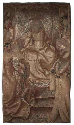 A Burgundian tapestry fragment, - Kolekce Reinhold Hofstätter