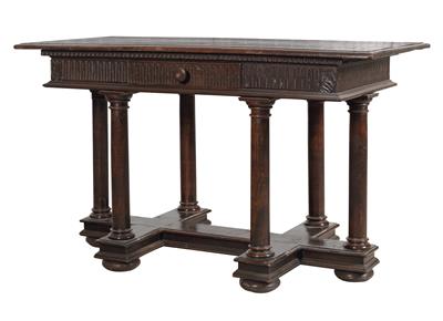 A French Renaissance table, - Collezione Reinhold Hofstätter