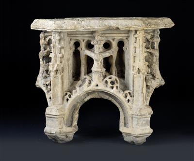 A Gothic console, - Collection Reinhold Hofstätter