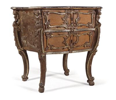 A small Baroque chest of drawers, - Collection Reinhold Hofstätter