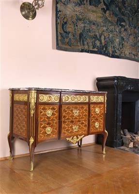 A magnificent transition period chest of drawers, - Kolekce Reinhold Hofstätter