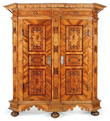 Barocker Hallenschrank, - Sammlung Reinhold Hofstätter